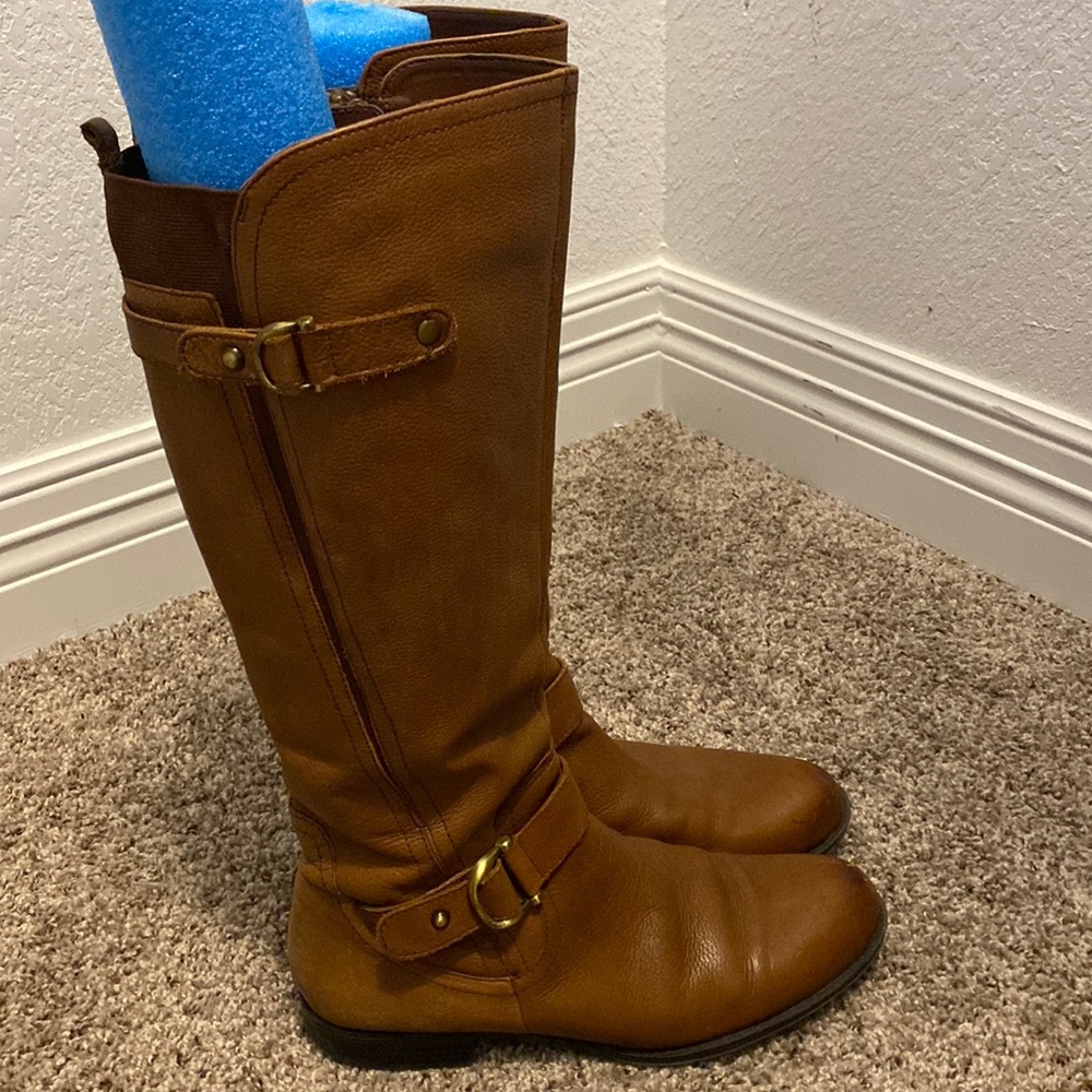 Brown Naturalizer Rider Boots